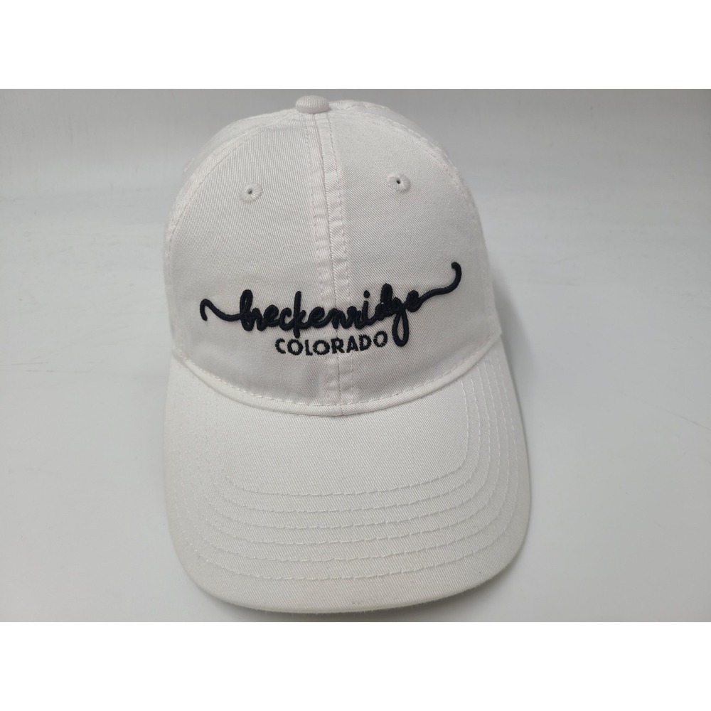 Women‎ Breckenridge Colorado Legacy Strapback Adjustable Hat Cap Ski White Black